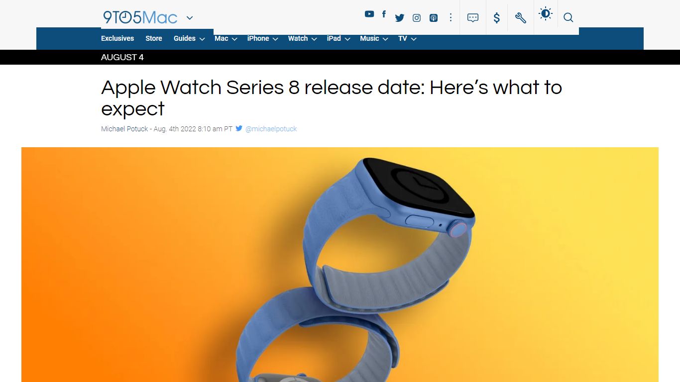 Apple Watch 8 release date: What to expect - 9to5Mac